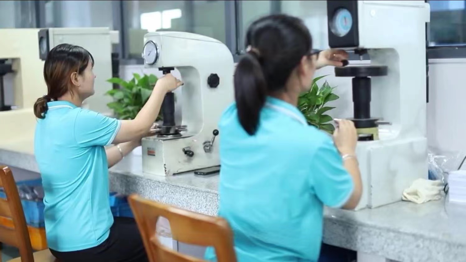 Hardness testing lab